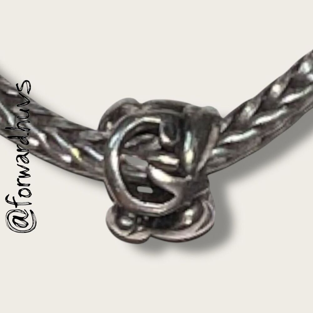 Trollbeads “Sterling Silver “G” Bead” – LAA 925 Marked – Alphabet Charm